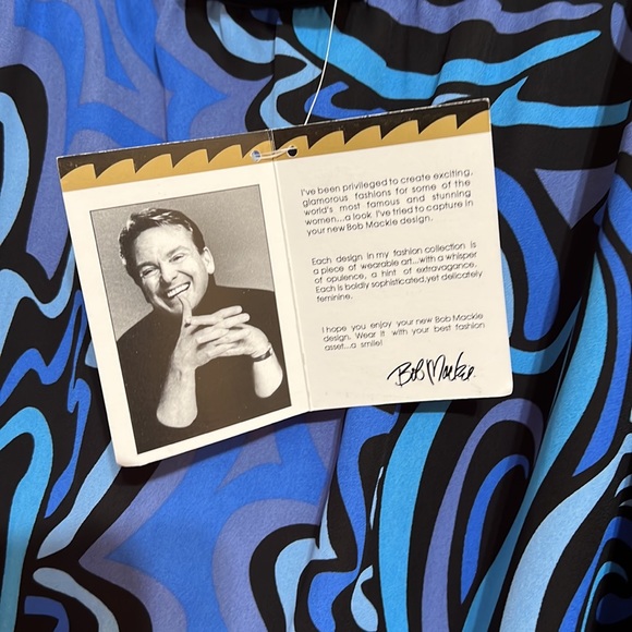 NWT Bob Mackie wearable Art skirt - Picture 4 of 8